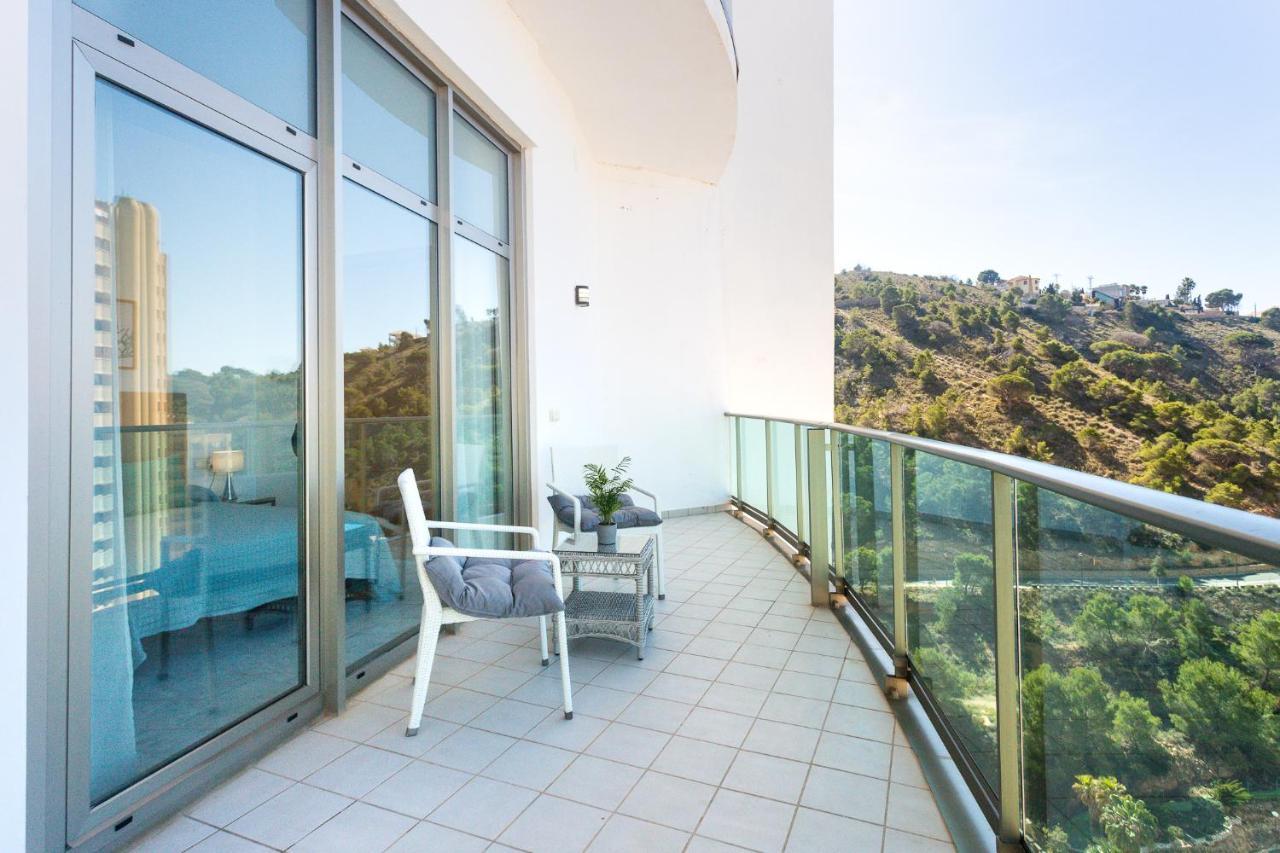 Skyline 10 Gran Terraza Privada Con Vistas Espectaculares Apartman Benidorm Kültér fotó