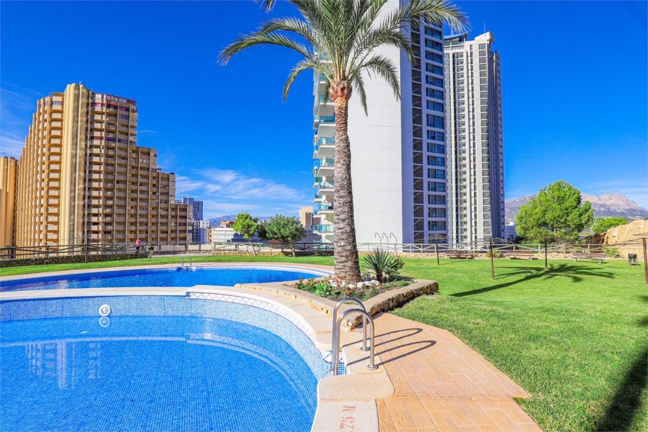 Skyline 10 Gran Terraza Privada Con Vistas Espectaculares Apartman Benidorm Kültér fotó